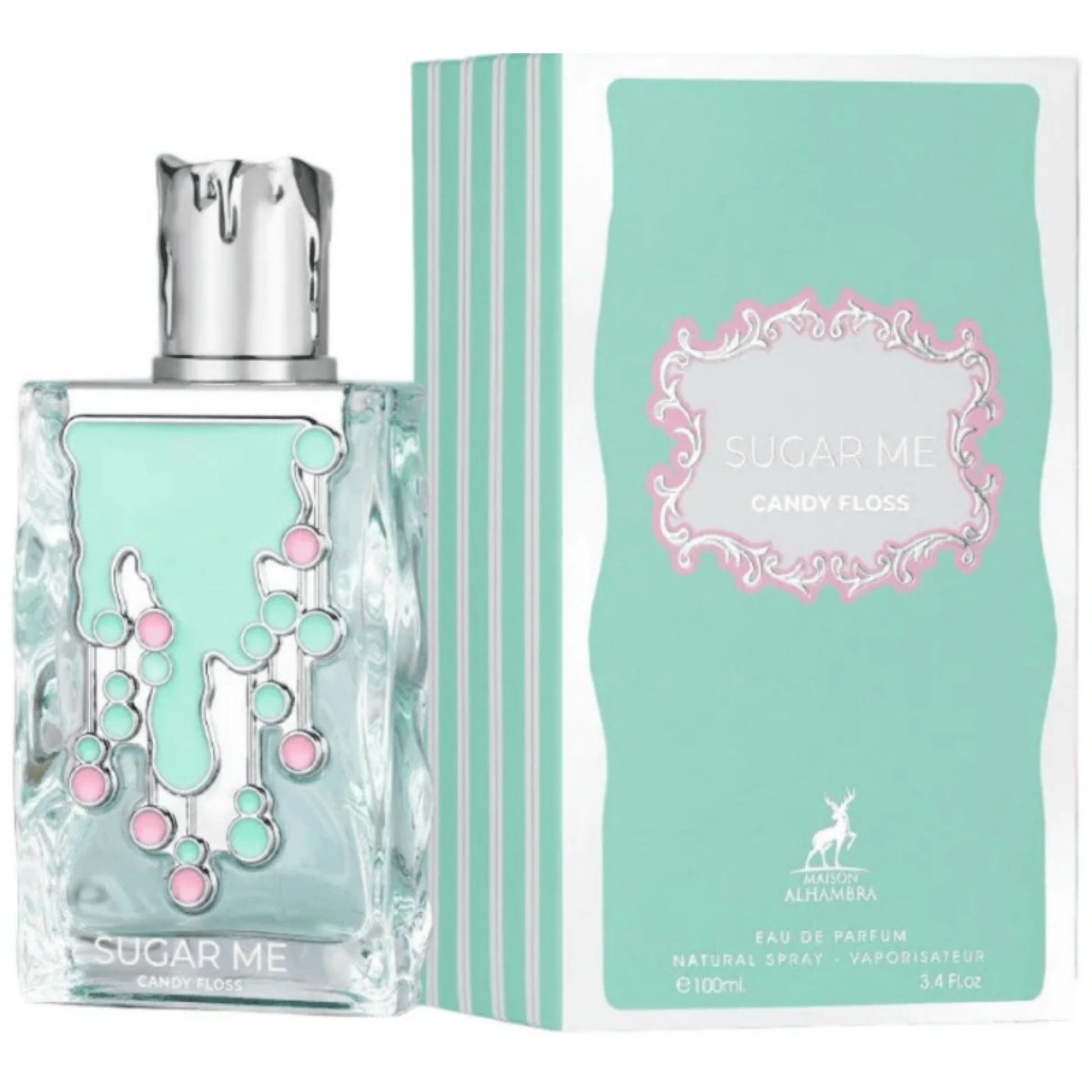 Sugar Me Candy Floss by Maison Alhambra 100ml EDP Unisex Tangy Musky Cotton Candy - Image 4