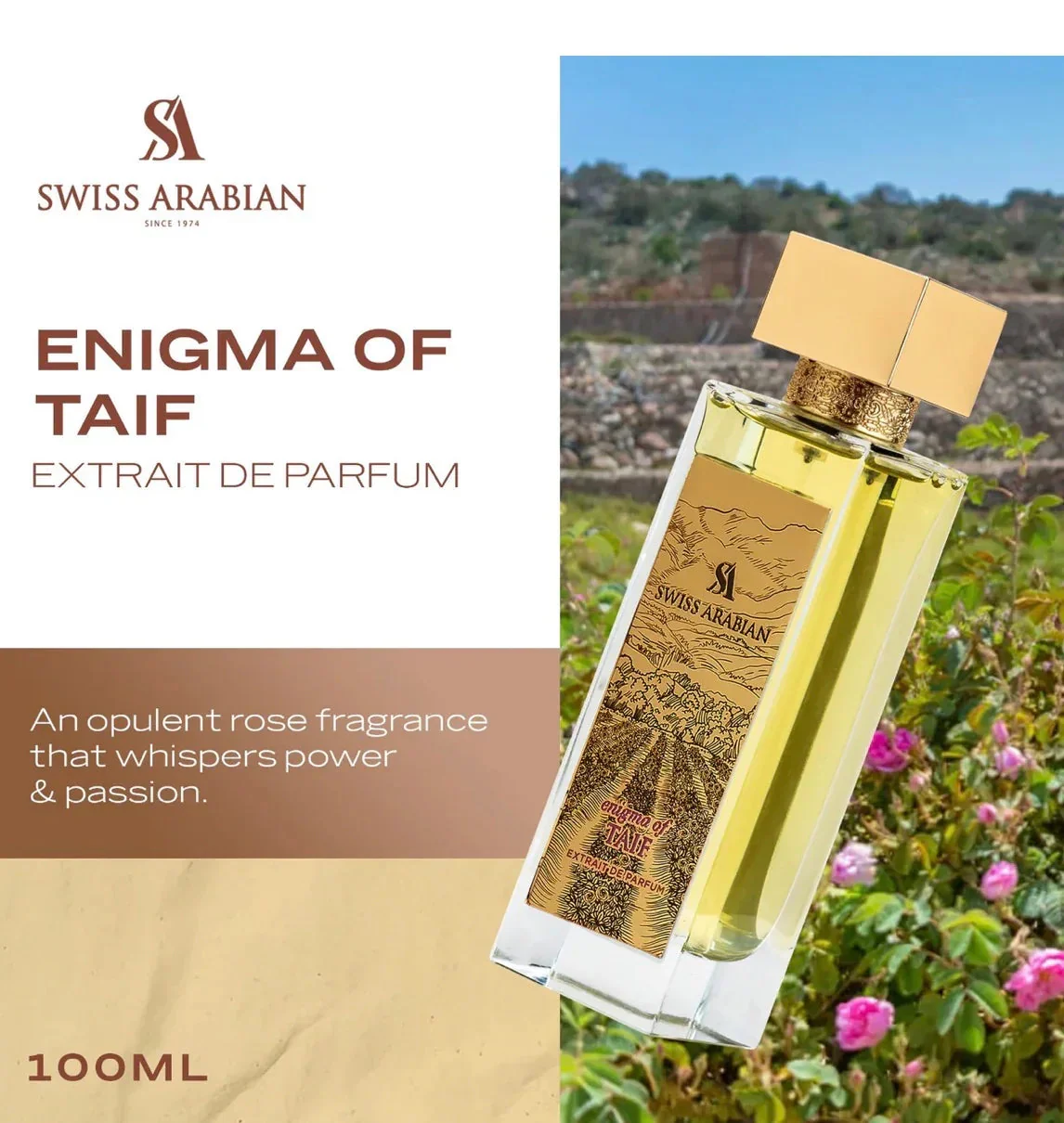 Enigma of TAIF Extrait de Parfum - Swiss Arabian 100ml - Image 3